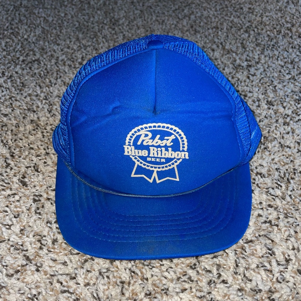 Vintage Pbr Beer Hat Gem